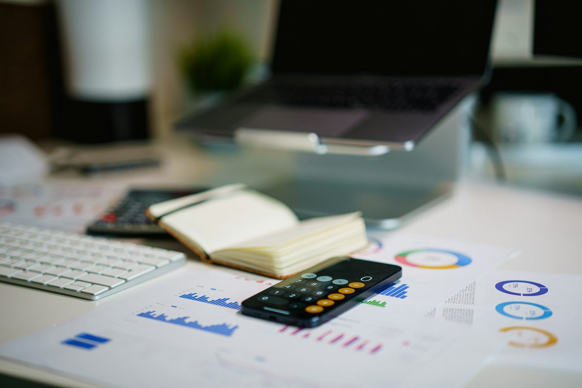 Financial reports and analysis for professional services
